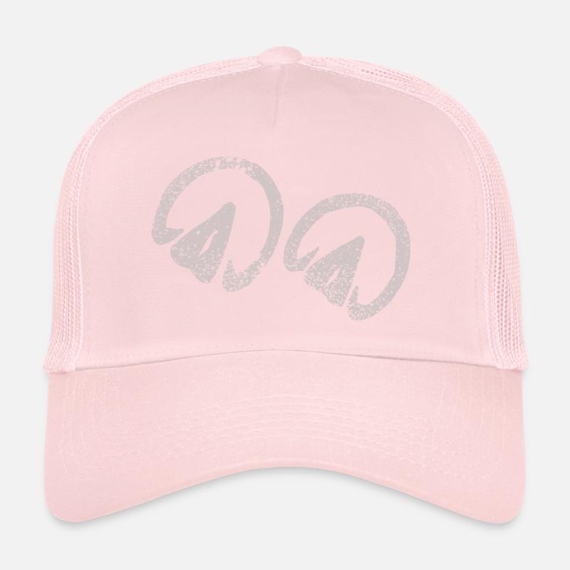 Barhuf Pferde Hufabdrücke Lustige Geschenkidee Trucker Cap