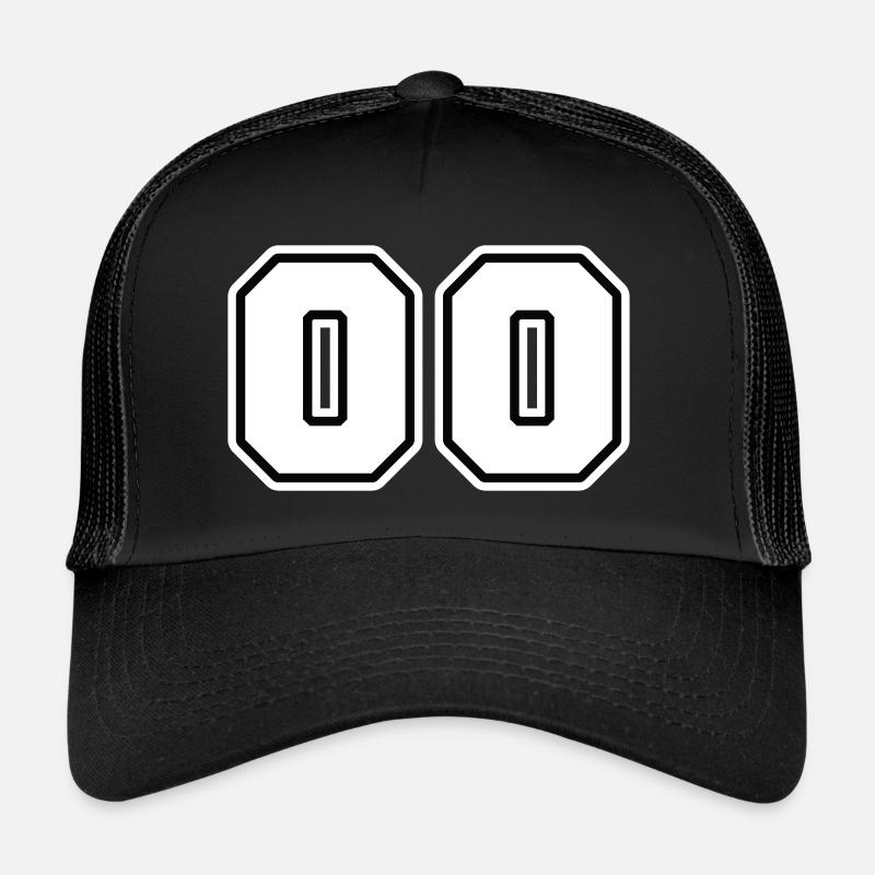 NUMBER 00 Trucker Cap