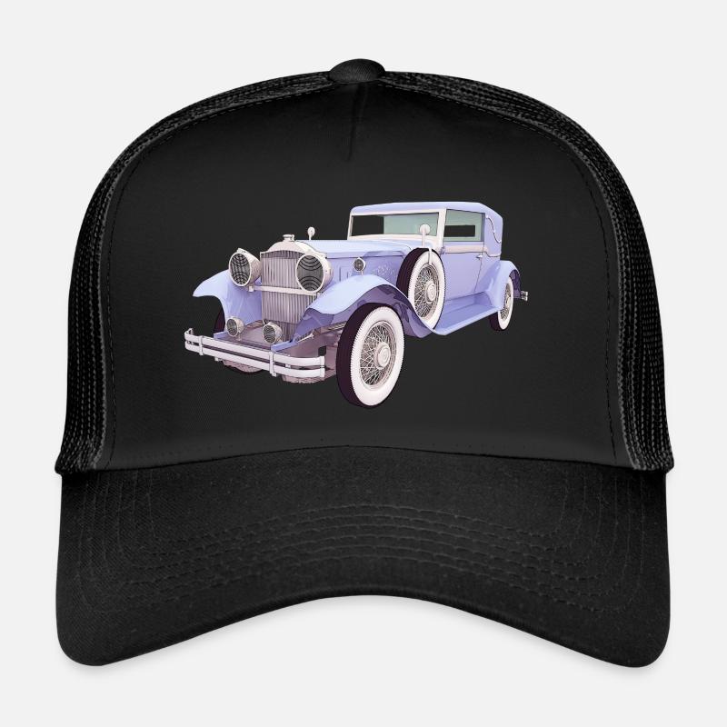 Oldtimer, Car, Automobile Trucker Cap