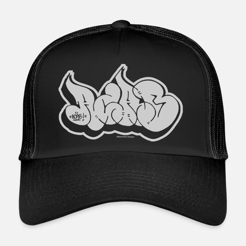ACAB Graffiti Throw up Trucker Cap