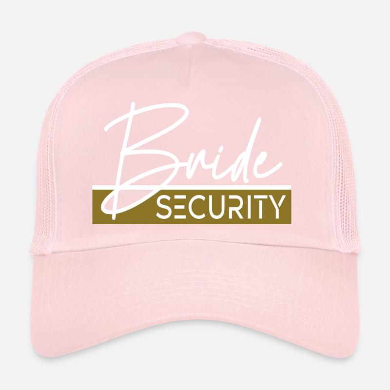 Bride Security Trucker Cap