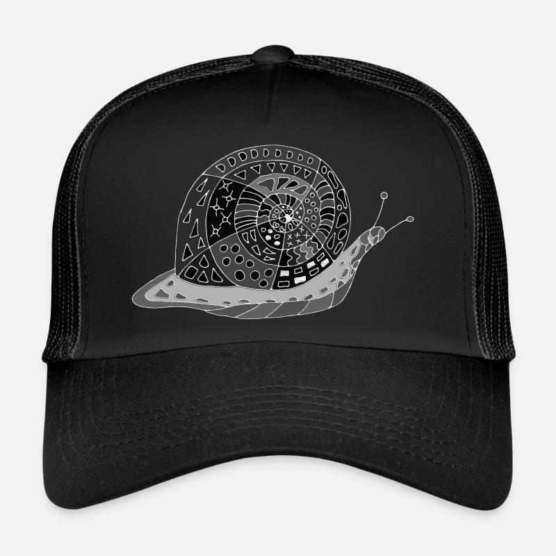 Escargot Casquette trucker 