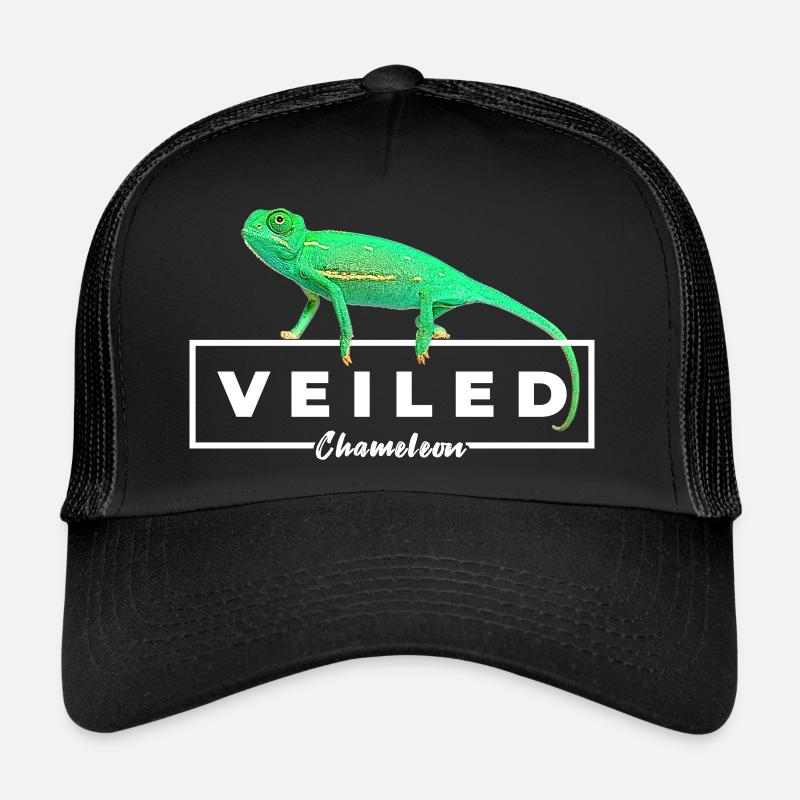 Baby Veiled Chameleon Reptile Owner Trucker Cap
