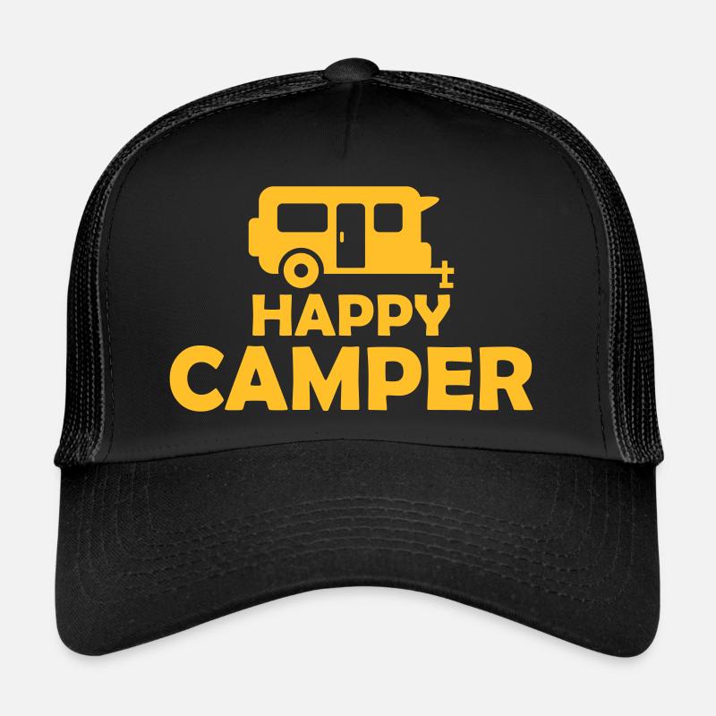 Excursion Happy Camper Camping-car Casquette trucker 
