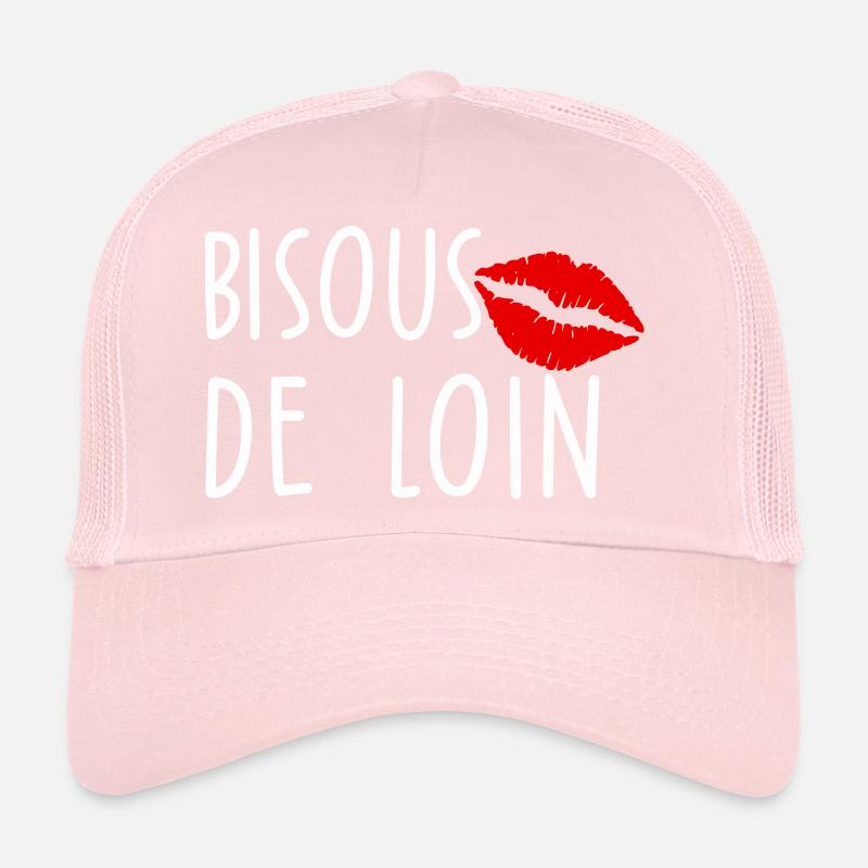 Bisous de loin Casquette trucker 