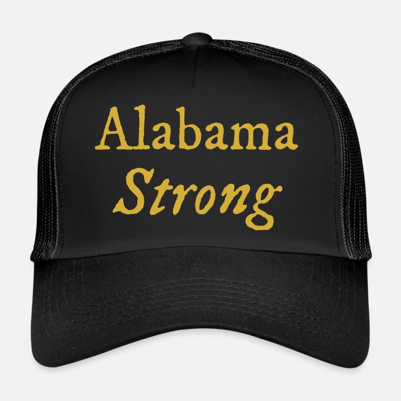 Alabama Strong - Trucker Cap - black/black