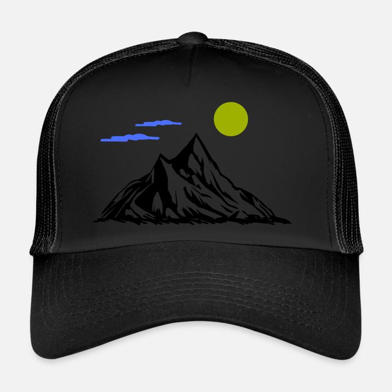 Mountains Trucker Cap