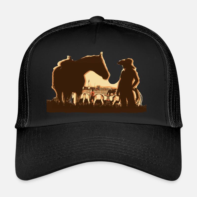Wester Design - Trucker Cap - black/black