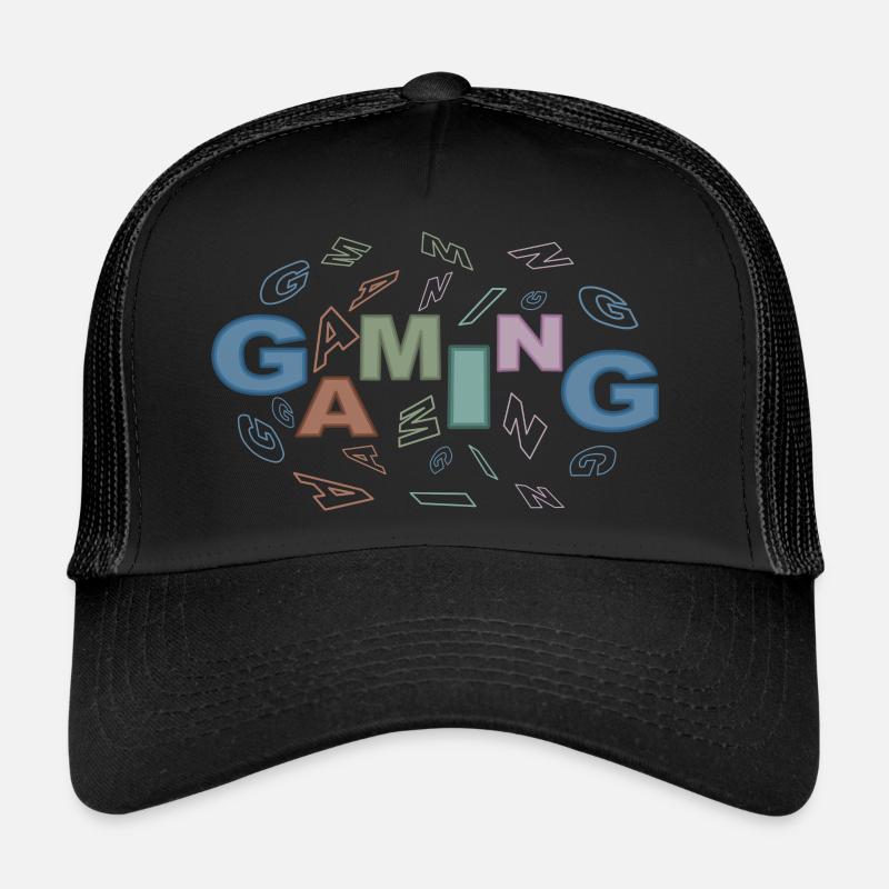 Game-scene-colorful Trucker Cap