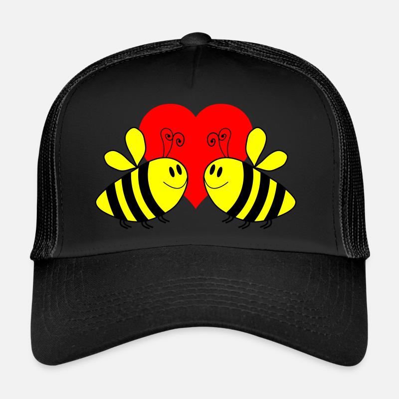 Amour des abeilles 3 Casquette trucker 