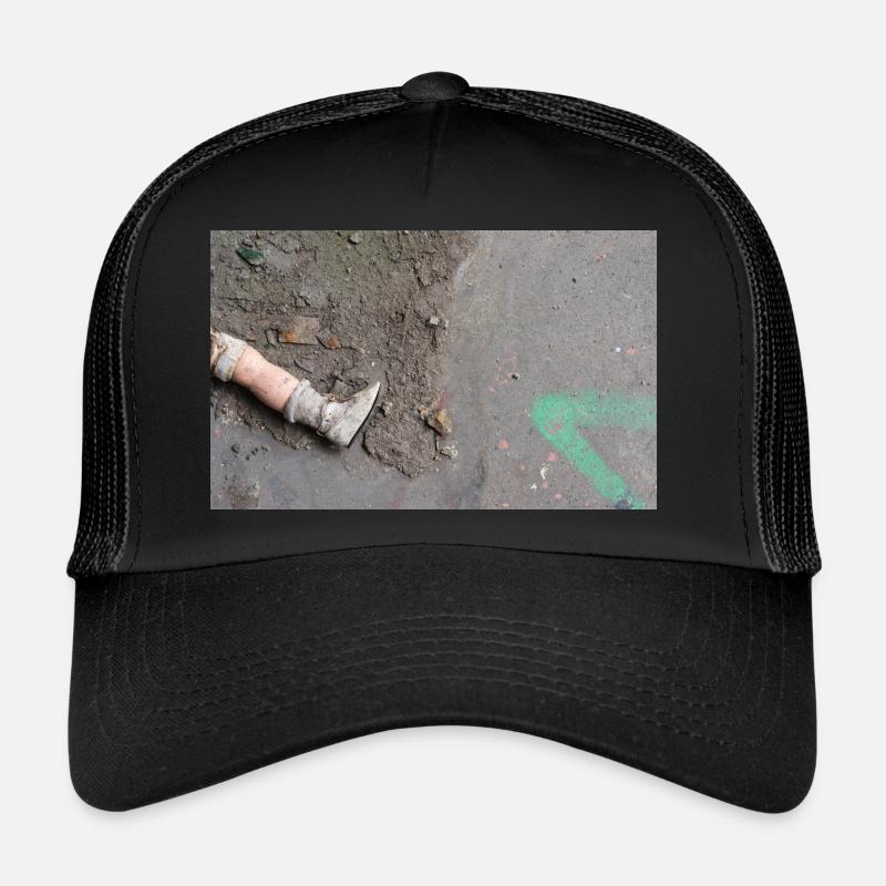 La jambe de poupée manquante Casquette trucker 