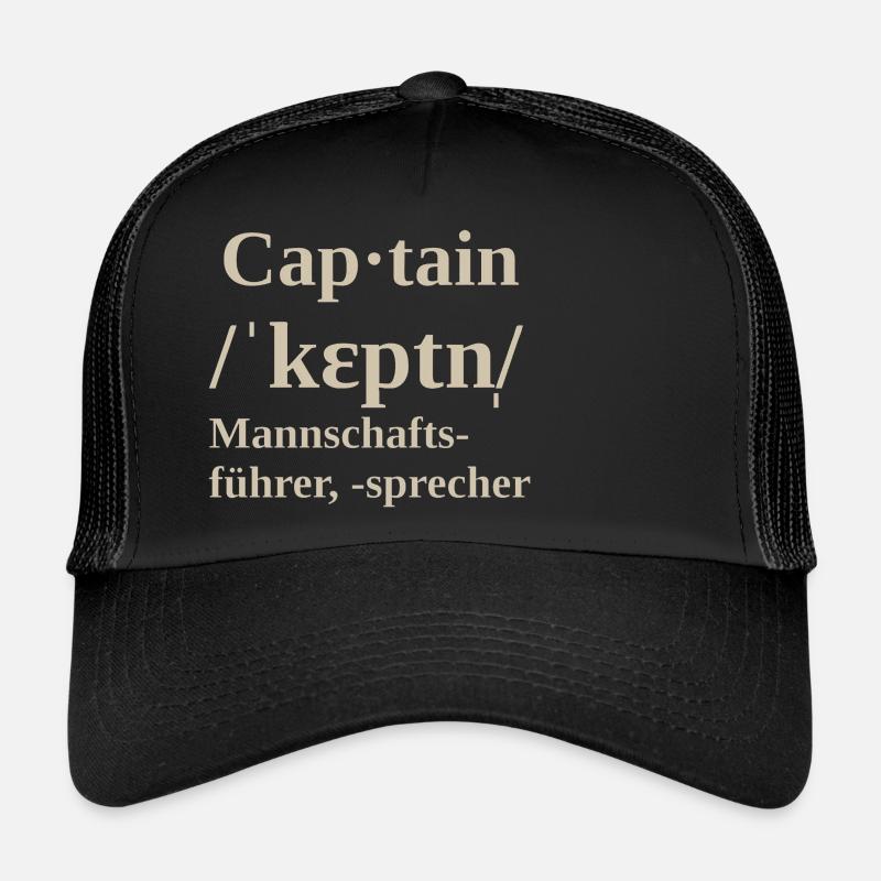 Captain Trucker Cap