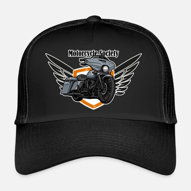 Chopper // Custom // Moto Casquette trucker 