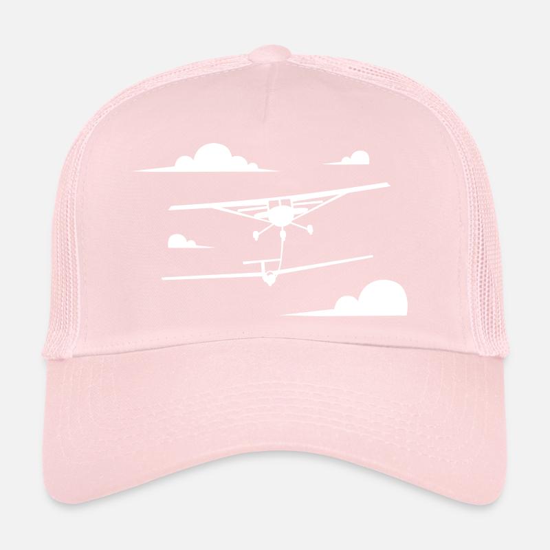 Sailplane Pilot Evolution Flying Glider Aviation Trucker Cap