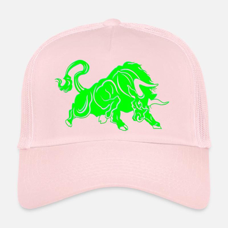Tête de taureau tête Logo Steak Beast Gym corne Casquette trucker 