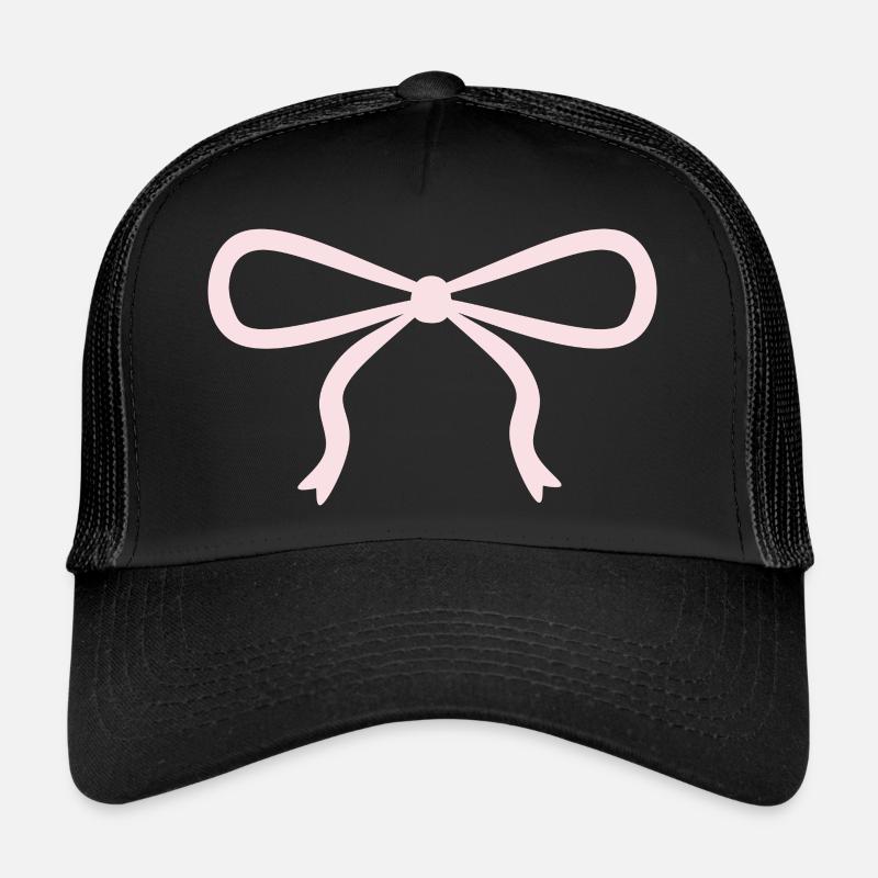 Noeud rose mignon Casquette trucker 