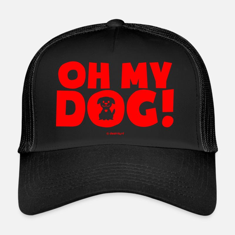 Oh My Dog! - Trucker Cap - black/black