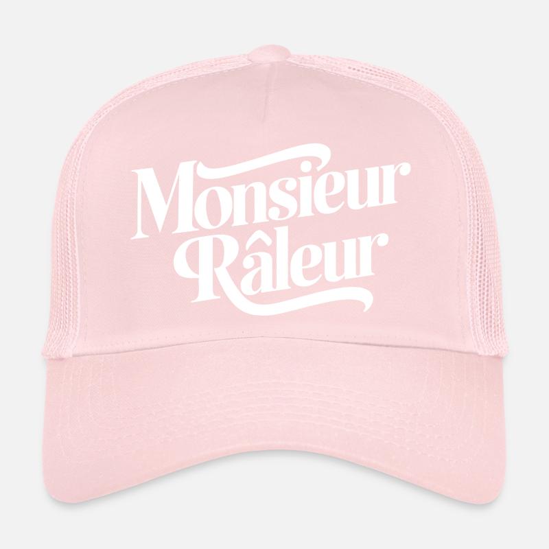 Monsieur râleur Casquette trucker 