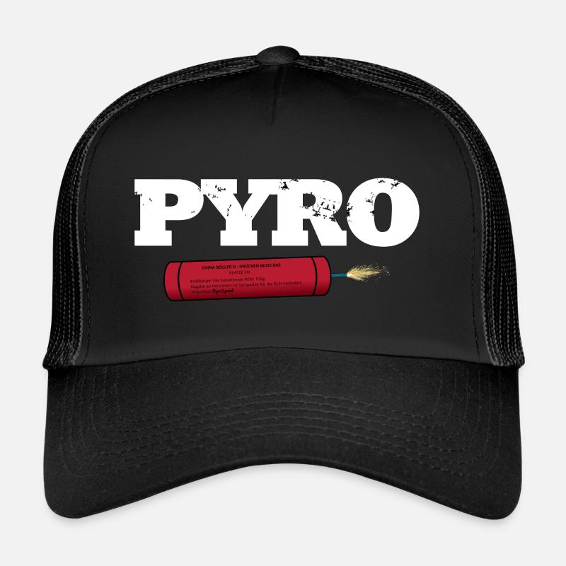 Pyro firecrackers Trucker Cap