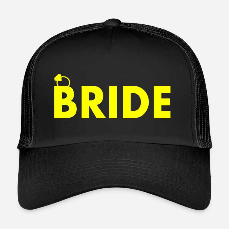 Bride - Casquette trucker  - noir/noir