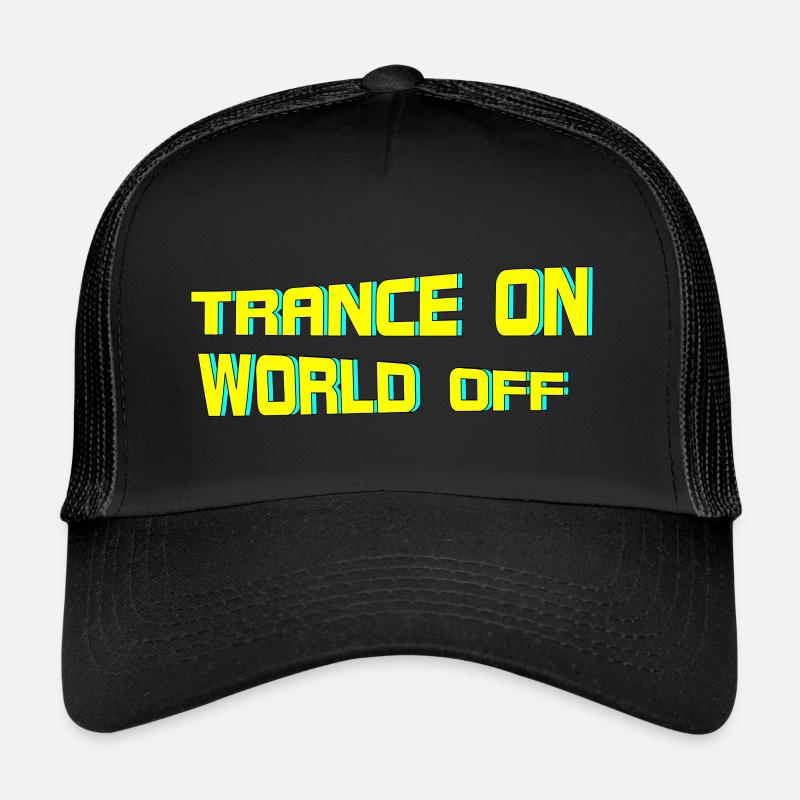 Psytrance psychédélique transe goa Casquette trucker 
