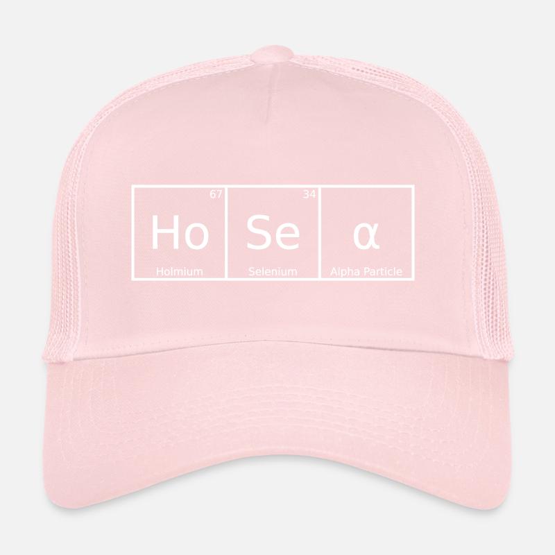 Nom d’Osée Prénom Chimie Éléments du tableau périodique Casquette trucker 
