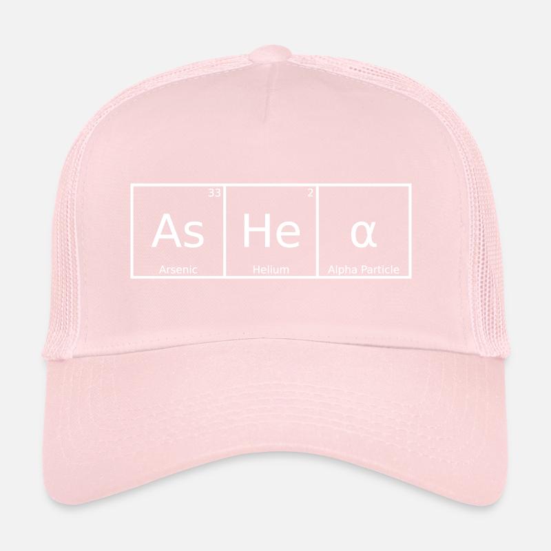 Ashea Nom Prénom Chimie Éléments du tableau périodique Casquette trucker 
