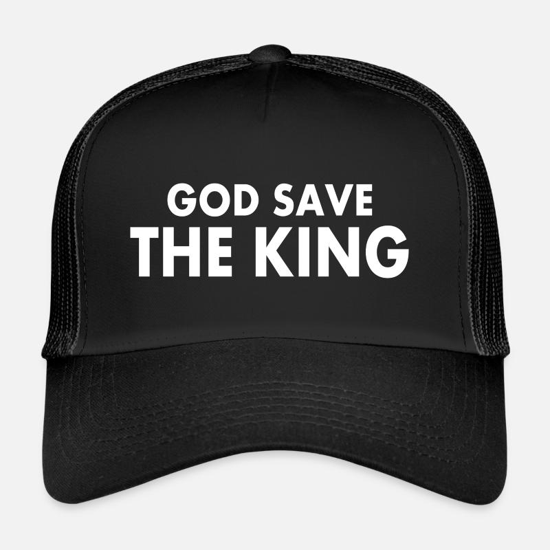 god save the king Casquette trucker 