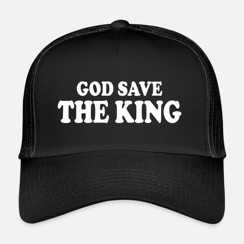 god save the king Casquette trucker 