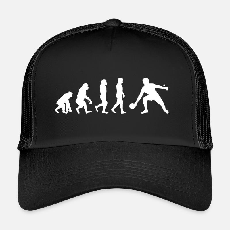 Ping Pong Master Entraîneur de Tennis de Table Evolution Casquette trucker 