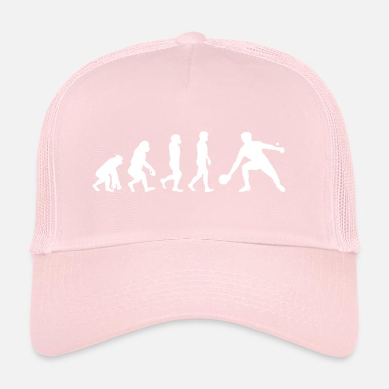 Ping Pong Master Entraîneur de Tennis de Table Evolution Casquette trucker 