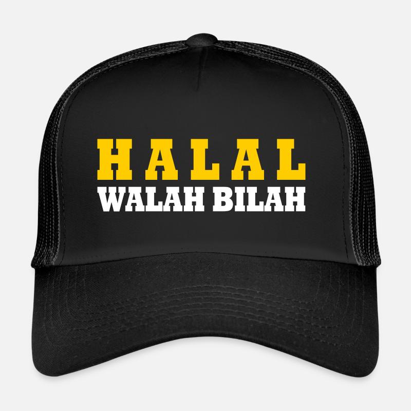 Halal walah bilah Casquette trucker 