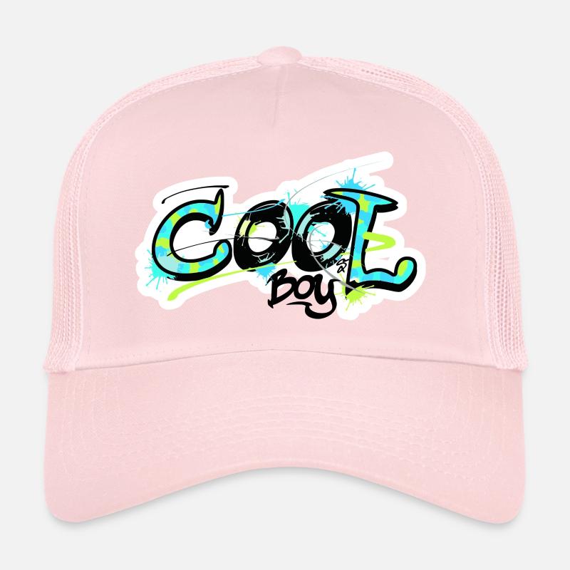 fraîche motif graffiti garçon - chemise cool pour les enfants Casquette trucker 