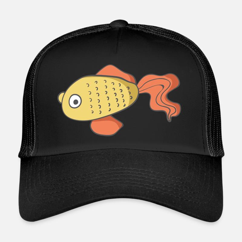 Poisson Casquette trucker 