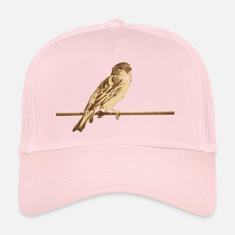 Sparrow bird Trucker Cap