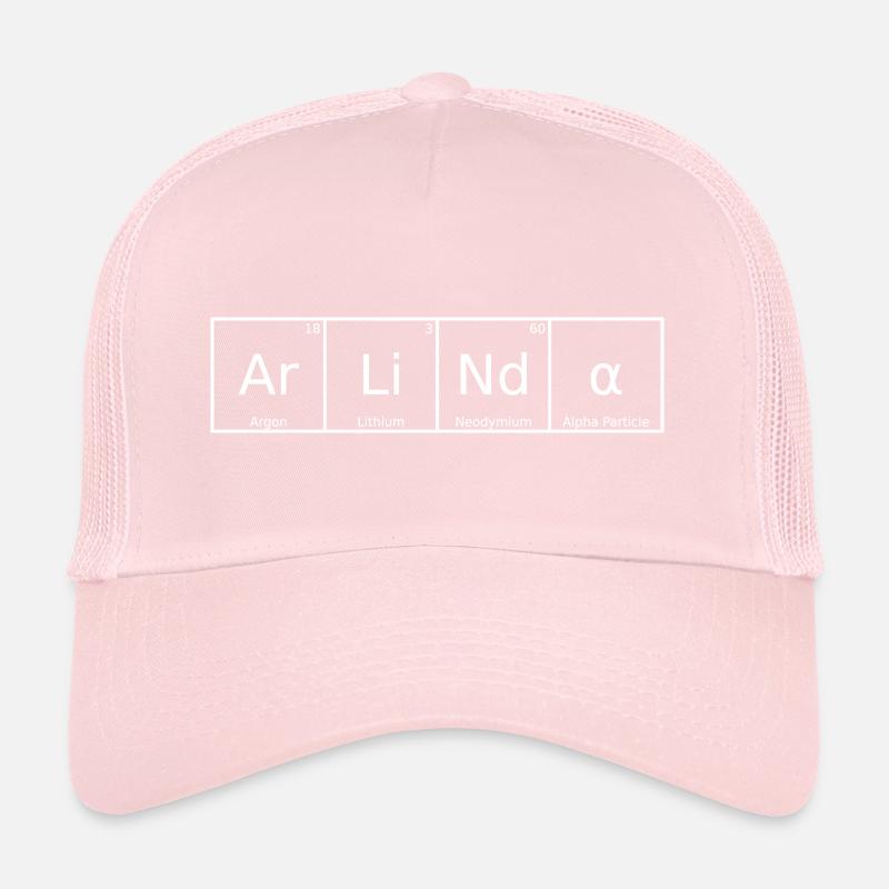 Arlinda Name First Name Chemistry Periodic Table Element Trucker Cap