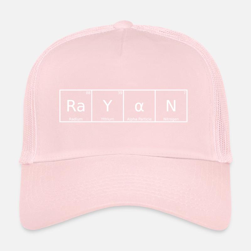 Rayan Name First Name Chemistry Periodic Table Elements Trucker Cap
