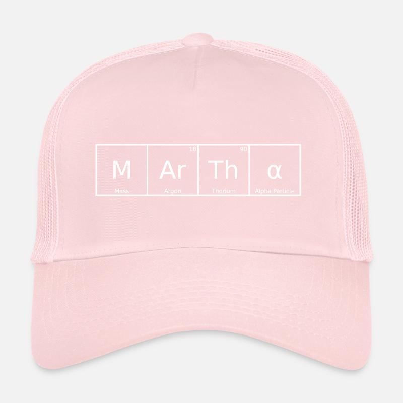 Martha Surname First name Chemistry Periodic Table Elements Trucker Cap