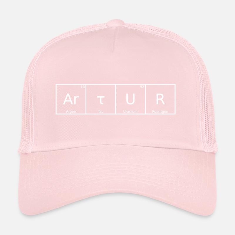 Artur Surname First Name Chemistry Periodic Table Elements Trucker Cap