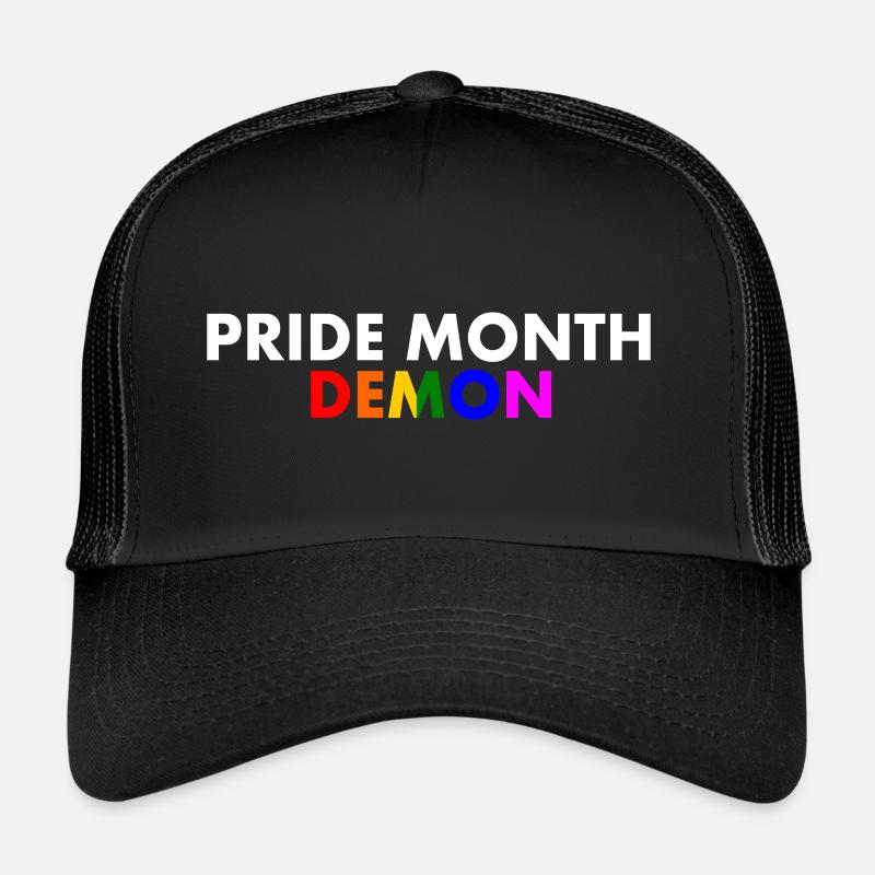 pride month demon Casquette trucker 