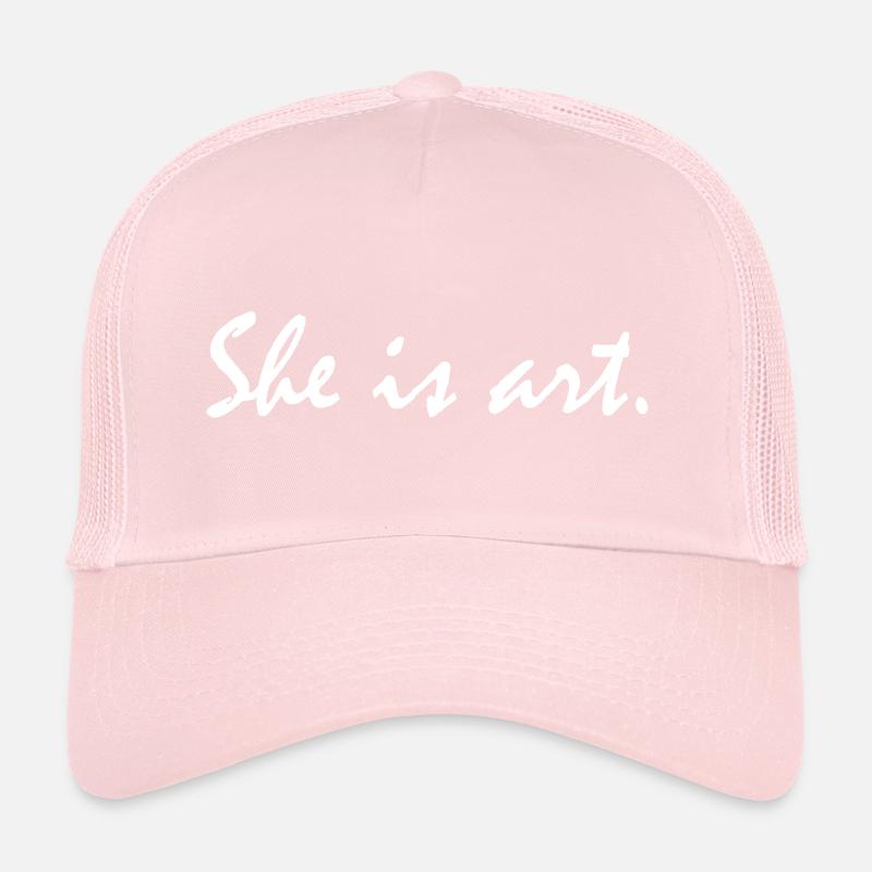 She is art Casquette trucker 