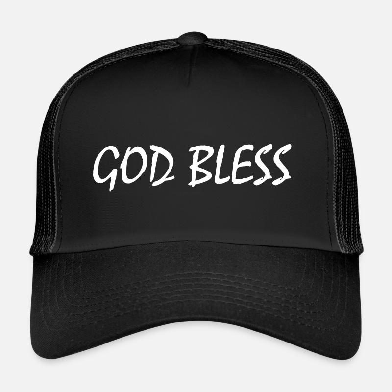 God bless Casquette trucker 