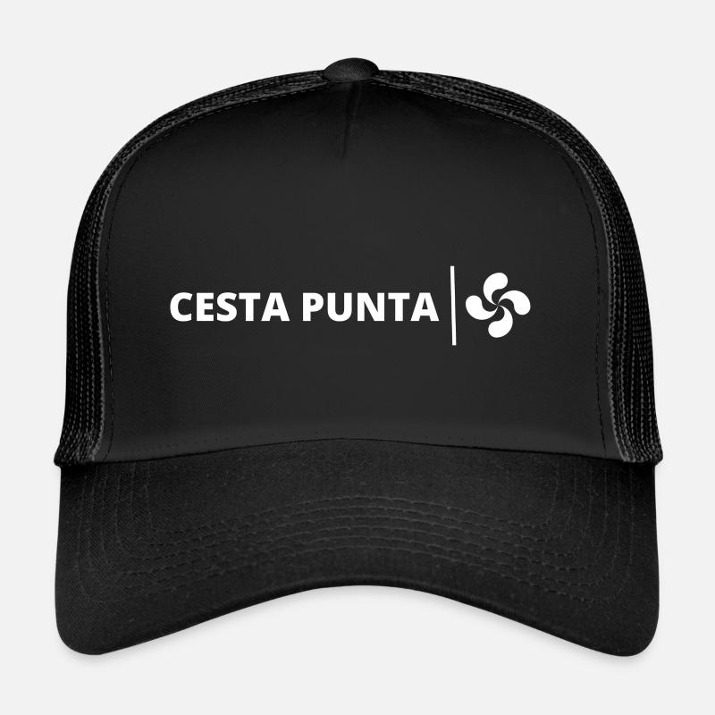 CESTA PUNTA CROIX BASQUE - Baskisches Pelota Spiel Trucker Cap