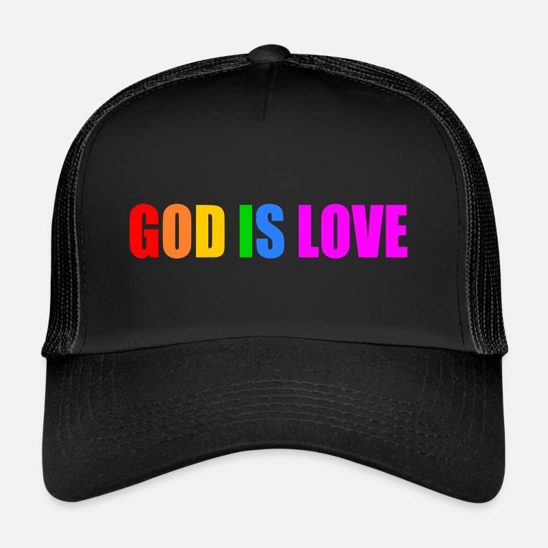 God is love Trucker Cap
