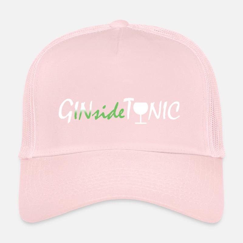 GINsideTONIC (without brush stroke) Trucker Cap