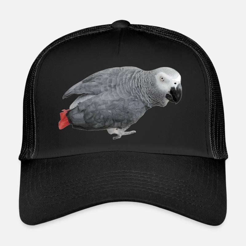 oiseau gris Casquette trucker 