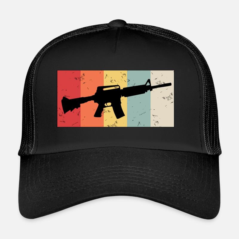 Vintage Gewehr Trucker Cap