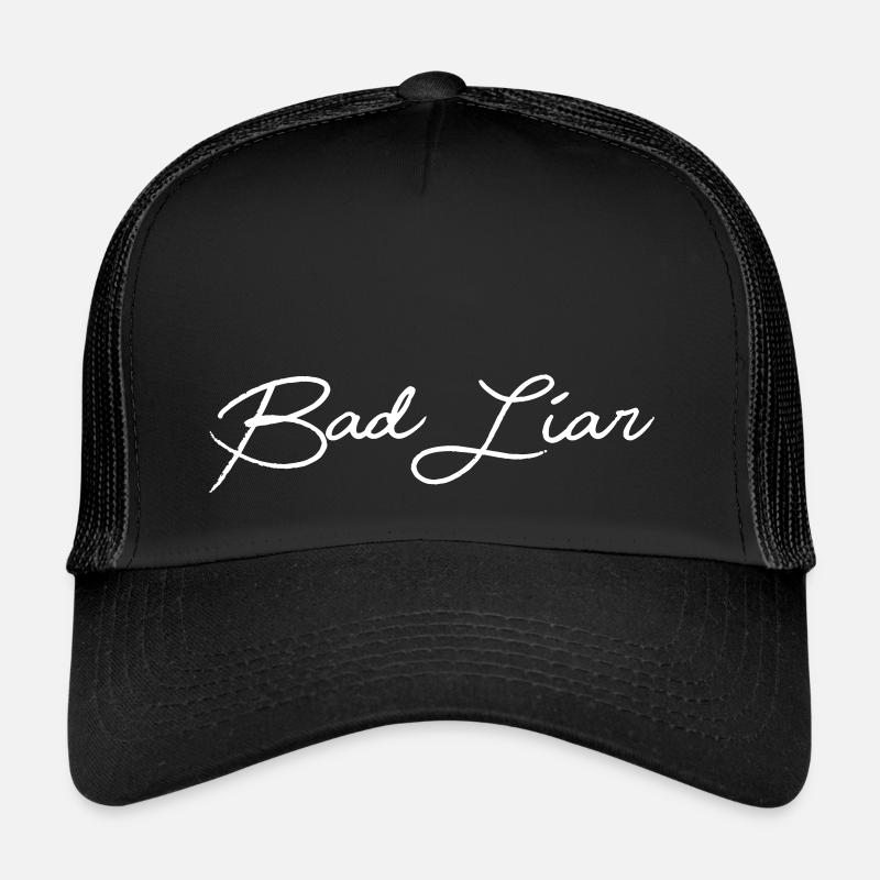 Bad Liar - Trucker Cap - Schwarz/Schwarz