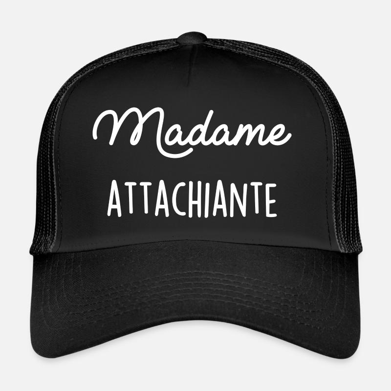 Ms. Attachiante - Trucker Cap - black/black