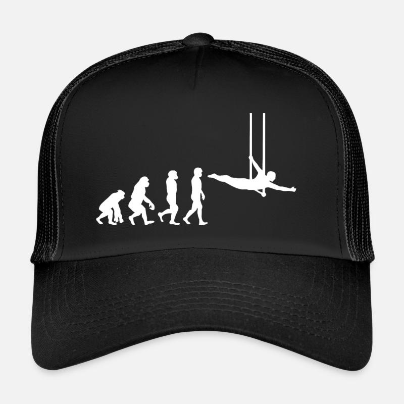 Trapèze volant Circus Gymnastique Évolution - Casquette trucker  - noir/noir